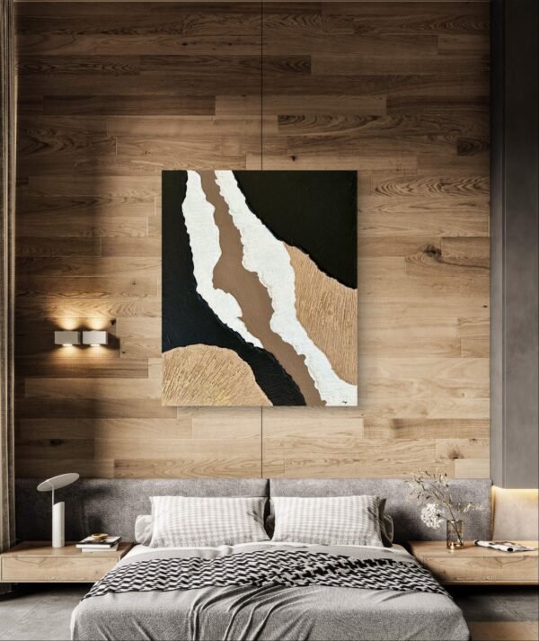 Terre de sable Tableau moderne naturel