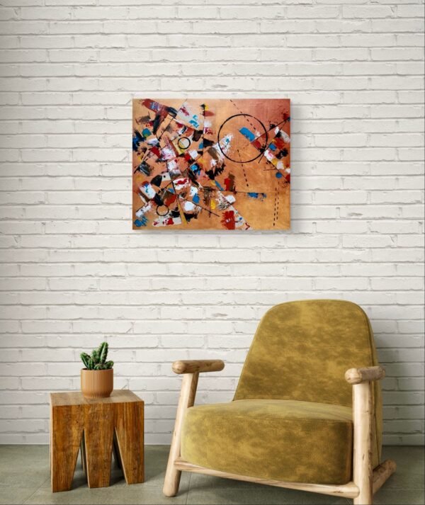 L'ordre dans le désordre Tableau moderne contemporain