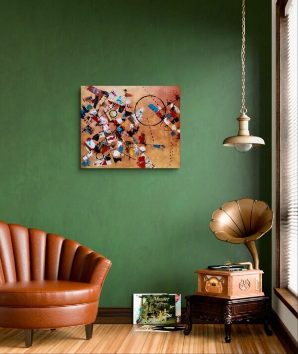 L'ordre dans le désordre Tableau moderne contemporain