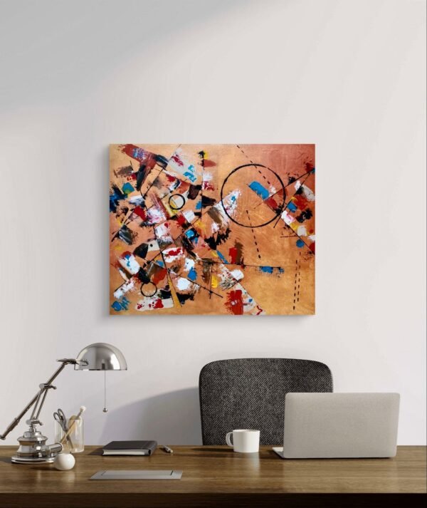 L'ordre dans le désordre Tableau moderne contemporain