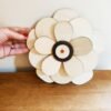 🌸 Fleur Murale en Bois – Décoration Artisanale & Élégante | Créa Coquelicot