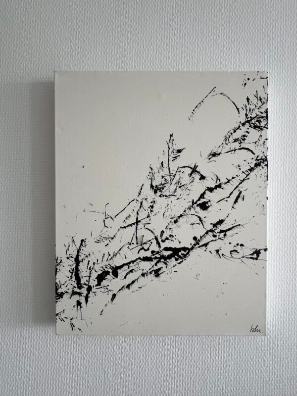 Moment de vérité - Tableau abstrait