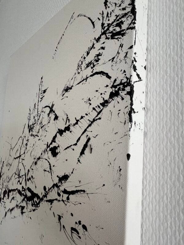 Moment de vérité - Tableau abstrait