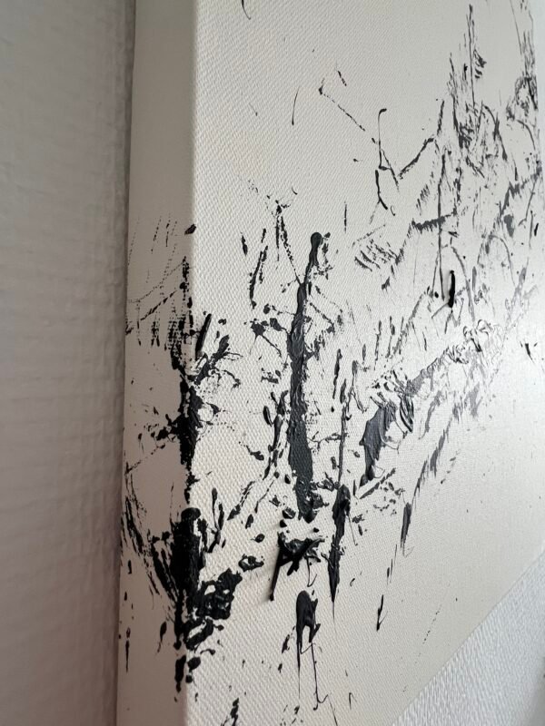 Moment de vérité - Tableau abstrait