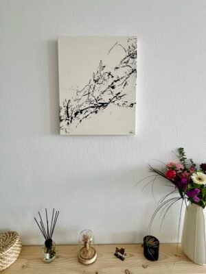 Moment de vérité - Tableau abstrait
