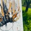 Sous le masque - Tableau abstrait